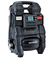 Pompe à air silencieuse portable sans balais GDYTOOL AC/DC 18V alimentée par batterie GDY-2090 avec réservoir de 5L et débit de 65L/MIN pour outils pneumatiques