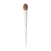 Ensemble de pinceaux de maquillage professionnels beiges à logo personnalisé, très demandés, pour le visage, le fond de teint et la poudre, poils synthétiques doux et vegan