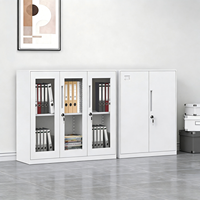 Armoire de rangement en acier multicouche anti-basculement, design stable, casier métallique durable, petite armoire de rangement pour bureau et chambre