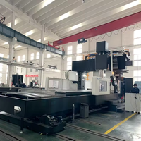 Centre d'usinage à cinq faces de type portique GMC2560, machine de fraisage CNC à 3/4/5 axes