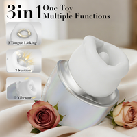 Vibrateur buccal MS-S087 avec logo personnalisé, stimulation de la langue pour femmes, stimulateur de clitoris rose, prix d'usine en gros, OEM ODM