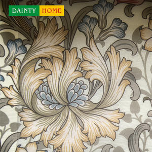 DAINTYHOME Design stampato 100% poliestere trasparenti tende e mantovane <span class=keywords><strong>sfondo</strong></span> colorato per soggiorno antibatterico - Product Image 5