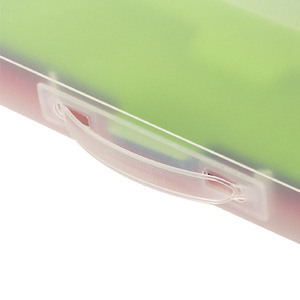 Tùy chỉnh 6 Pocket thư/A4 Kích thước tầng tường Organizer nhựa PP mở rộng tập tin thư mục treo treo nộp hồ sơ sản phẩm - Product Image 5