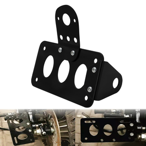 Soporte de Matrícula Lateral de Alta Calidad y Marco de Luz Trasera para Motocicleta Harley Touring XL 883 Chopper - Product Image 2