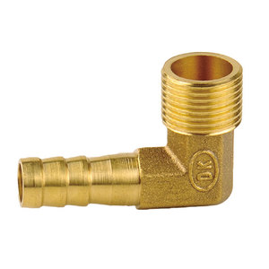 Nissin Copper Brass Pagoda Elbow External Thread 90 Degree Connector Pneumatic Fitting - Product Image 2