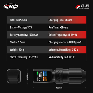 Stylo à <span class=keywords><strong>tatouer</strong></span> professionnel CNC, type rotatif, kit <span class=keywords><strong>complet</strong></span>, <span class=keywords><strong>machine</strong></span> à <span class=keywords><strong>tatouer</strong></span> sans fil - Product Image 3
