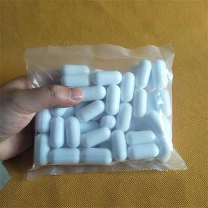 Equipo de <span class=keywords><strong>laboratorio</strong></span> Cilindro Barra agitadora Magnética Ptfe Barra agitadora magnética Revestimiento blanco Varilla agitadora magnética - Product Image 3