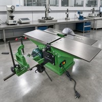 Machine à bois multifonctionnelle : Scie circulaire, dégauchisseuse, raboteuse, perceuse combinée pour le travail du bois