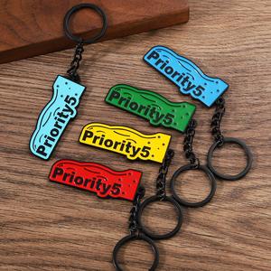 制造商定制金属钥匙扣 可爱设计珐琅3D造型锌合金金属钥匙圈 适合纪念品礼品 - Product Image 5