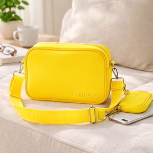 MINFUNG Benutzerdefiniertes Logo Neopren-Kamera-Umhängetaschen-Set Wasserdichte Reisetasche mit Innentasche - Product Image 5