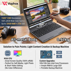 Portátil OEM de 10.5 Pulgadas, 100% SRGB, Pantalla Táctil 360°, hasta 32GB, 2TB, para Creadores de Contenido, Diseño y Copias de Seguridad - Product Image 2