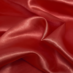 Tela de Satén de Seda 100% Poliéster, Crepé, para Vestidos de Novia, Personalizada al por Mayor - Product Image 1