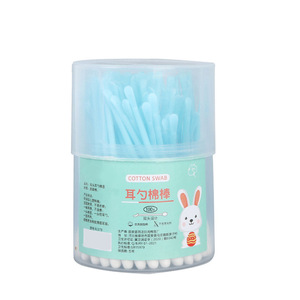 Cotton Swabs Double-Ended Colored Black Blue <b>Pink</b> For Ear Cleaning Household Cosmetic Use - Product Image 5