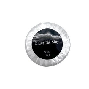 Saponetta Rotonda Mini Usa e Getta per <span class=keywords><strong>Hotel</strong></span> con Logo Personalizzato OEM, Modello TOPHS032 - Product Image 4