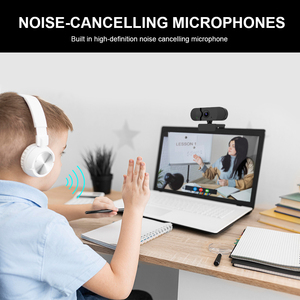 <span class=keywords><strong>Webcam</strong></span> Full HD 1080P avec microphone, prise USB, mini caméra <span class=keywords><strong>pour</strong></span> <span class=keywords><strong>PC</strong></span>, compatible avec YouTube, Skype, ordinateur portable et ordinateur de bureau - Product Image 4