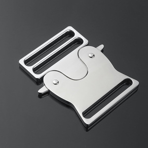 Hebilla Deslizante de Aleación Ajustable de Metal para Bolsos, Accesorios de Herraje para Mochilas de Exterior, Plateado, Negro, Gris Metálico, Duradero - Product Image 1