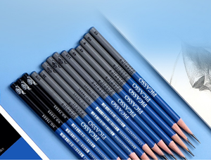 Lápiz de Carbón <span class=keywords><strong>PICASSO</strong></span> para Dibujo Artístico, Madera Negra, Suave/Duro/Medio/Extra Suave - Product Image 6