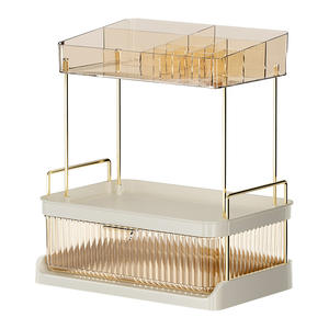 Elegante Taizhou Bird <span class=keywords><strong>Terror</strong></span> Fairy Poem 3471 Caja de almacenamiento de cobre para cosméticos limpios y ordenados y organización de joyas - Product Image 1