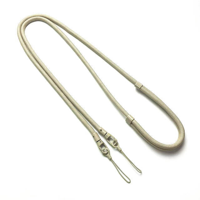 Adjustable Polyester Neck Shoulder Strap Dual Buckles Metal Hook Apple iPhone 17 Case Customized Multifunctional Lanyard