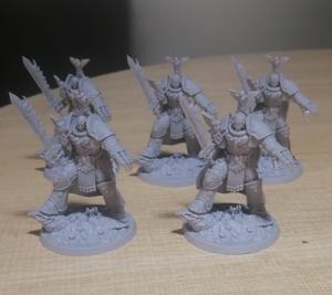 <span class=keywords><strong>Figurines</strong></span> de jeu miniatures OEM personnalisées en PVC, thèmes Fantasy et Science-Fiction, ensemble de soldats de guerre moulés par injection pour accessoires de wargames - Prévente - Product Image 2