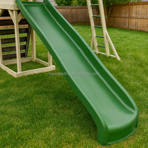 Structure de jeu extérieure pour enfants en bois avec toboggan, pour jardin et cour, aire de jeux extérieure, structure de jeu jungle pour enfants - Product Image 3