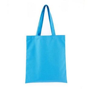 Wholesale Blank Canvas <b>Bag</b> Solid-color Advertising Hand-held Canvas <b>Bags</b> - Product Image 3