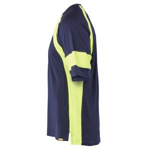 BLAKLADER - 3523103088335XL Camiseta con Hi-Vis Azul marino/Amarillo Hi-vis-EAN 7330509916681 ROPA DE TRABAJO DE LA HI-VIS - Product Image 3