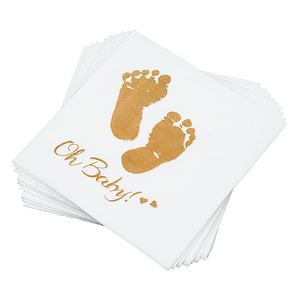 Giấy Ăn Tối Kích Thước Cổ Điển Màu Trắng Hoặc Đầy Màu Sắc In Cocktail Khăn Ăn Bag Phong Cách Bột Giấy Tính Năng Khăn Ăn - Product Image 6