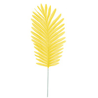 Meilleures ventes en gros, feuilles de palmier d'arec artificielles, feuilles de cocotier artificielles pour la décoration