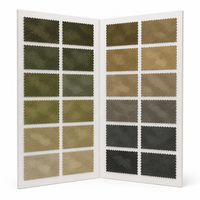 Tissu en microfibre tissé 150D 100% polyester effet peau de pêche, imprimé cachemire, 110 GSM, pour vestes ethniques