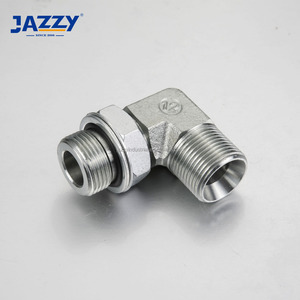 JAZZY DIN2353 raccord à compression Tube en laiton Ss à raccord de tuyau vertical Tube/filetage mâle/port femelle raccord à compression réglable - Product Image 1