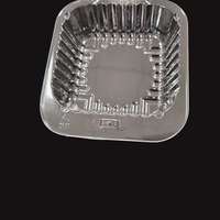 Boîte à gâteaux transparente jetable en plastique transparent avec couvercle personnalisée en usine de haute qualité