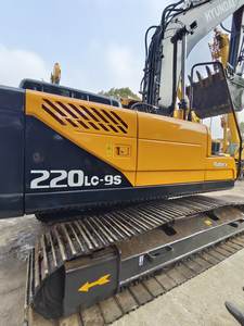 รถขุดฮุนได 220lc-9s อุปกรณ์หนัก 22 ตัน มือสอง ปั๊ม PLC แบริ่ง บุ้งกี๋ขนาด 1 เมตร ความจุ 125 กิโลวัตต์ ราคาดี มีสินค้าในสต็อก - Product Image 4