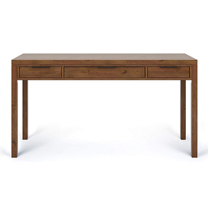 Scrivania da Ufficio DU'S Moderna in Legno Massello Fatta a Mano con Due Cassetti, Nata per l'Ufficio - Product Image 2