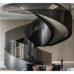 Aquarium, Garde-corps de balcon, Clôture de piscine, Toit rétractable, Acier trempé laminé, Verre incurvé ultra transparent - Product Image 4