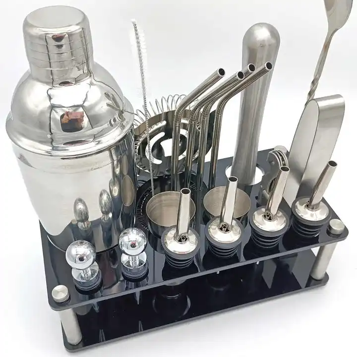 Wholesale 500ml Cocktail Drink Mixer Tool Set Stainless Steel