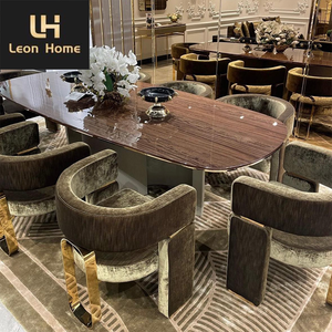 Manufacture Custom European New Design Simple Home <strong>Dining</strong> Room Luxury Italian <strong>Dining</strong> <strong>Tables</strong> <strong>Dining</strong> <strong>Table</strong> <strong>Sets</strong> - Product Image 2