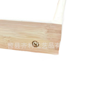 Bandeja Plegable de Madera, Color Natural, para Dormitorio, Picnic, Comida, Frutas y Verduras - Product Image 1