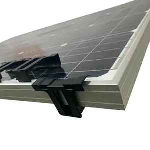 Système de panneaux solaires Clips de vidange d'eau solaire autonettoyants en plastique
