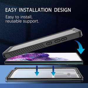 Fábrica al por mayor PC + TPU resistente y duradero totalmente sellado estándar impermeable y a prueba de caídas funda de teléfono celular para la serie <span class=keywords><strong>SamsungS23</strong></span> - Product Image 3