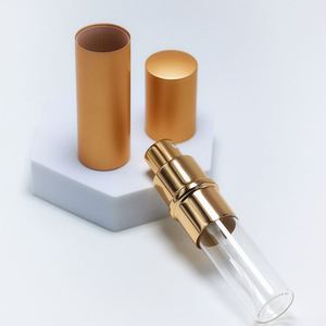 Engrave Logo Cosmetic 10ml Black Round Aluminum <b>Perfume</b> <b>Spray</b> <b>Bottle</b> Atomizer - Product Image 2