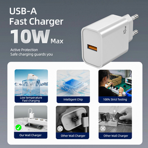 Qc3.0 10W Nhanh Chóng Sạc Điện Cung Cấp <span class=keywords><strong>Adapter</strong></span> Tường Sạc Chúng Tôi/EU/Anh/Thái Lan Phích Cắm Cho Điện Thoại Di Động Sử Dụng Điện Thoại - Product Image 2
