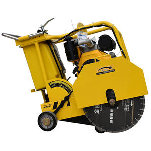 Machine à découper les routes électriques essence/diesel Coupeur de rainures pour béton et ciment Machine à graver les surfaces routières Coupeur de béton - Product Image 1