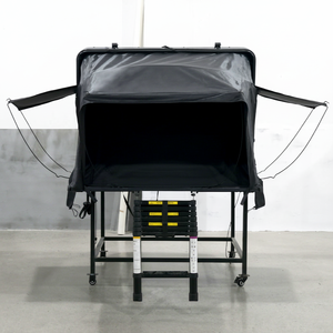 Tente de toit pliante à ouverture latérale trois saisons, imperméable, en Oxford 420D, double couche rigide en ABS, à montage rapide, en aluminium – Meilleure vente - Product Image 2