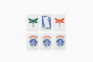 Tuiles de Mahjong <span class=keywords><strong>Newport</strong></span> Automatiques de Style Moderne et Luxueux, 160 Pièces, en Acrylique à Couche Unique, Design Série Végétale, pour Soirées de Jeu entre Amis et Divertissement - Product Image 2
