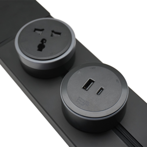 Riel <span class=keywords><strong>de</strong></span> Enchufes Móvil VNX, Enchufe Eléctrico <span class=keywords><strong>de</strong></span> Múltiples Puntos <span class=keywords><strong>de</strong></span> Conexión <span class=keywords><strong>de</strong></span> 3/6 Pines para Tren - Product Image 4