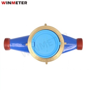 Hoogwaardige ondersteuning OEM-aanpassing DN15-DN50 ISO 4064 gietijzeren multi-jet mechanische watermeter voor industrieel/huishoudelijk gebruik - Product Image 1