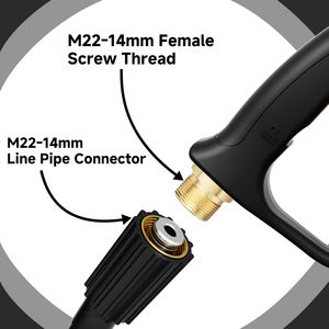 MV925 //4500psi professionale idropulitrice pistola ad acqua ad alta pressione schiuma di neve pistola per la pulizia di auto per uso domestico pistola ad acqua - Product Image 4