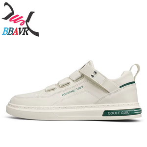 Nuevos Zapatos Deportivos Casuales para Hombre de PU Blanco, Transpirables, Ligeros y Antideslizantes - Product Image 4