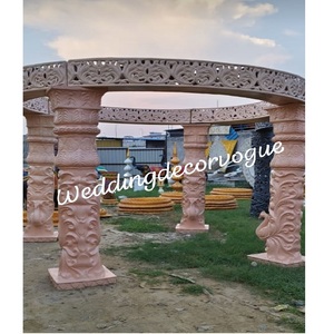 Hecho a mano de fibra exclusiva boda Mandap última moda boda india Mandap venta fabricado boda india Mandap - Product Image 1